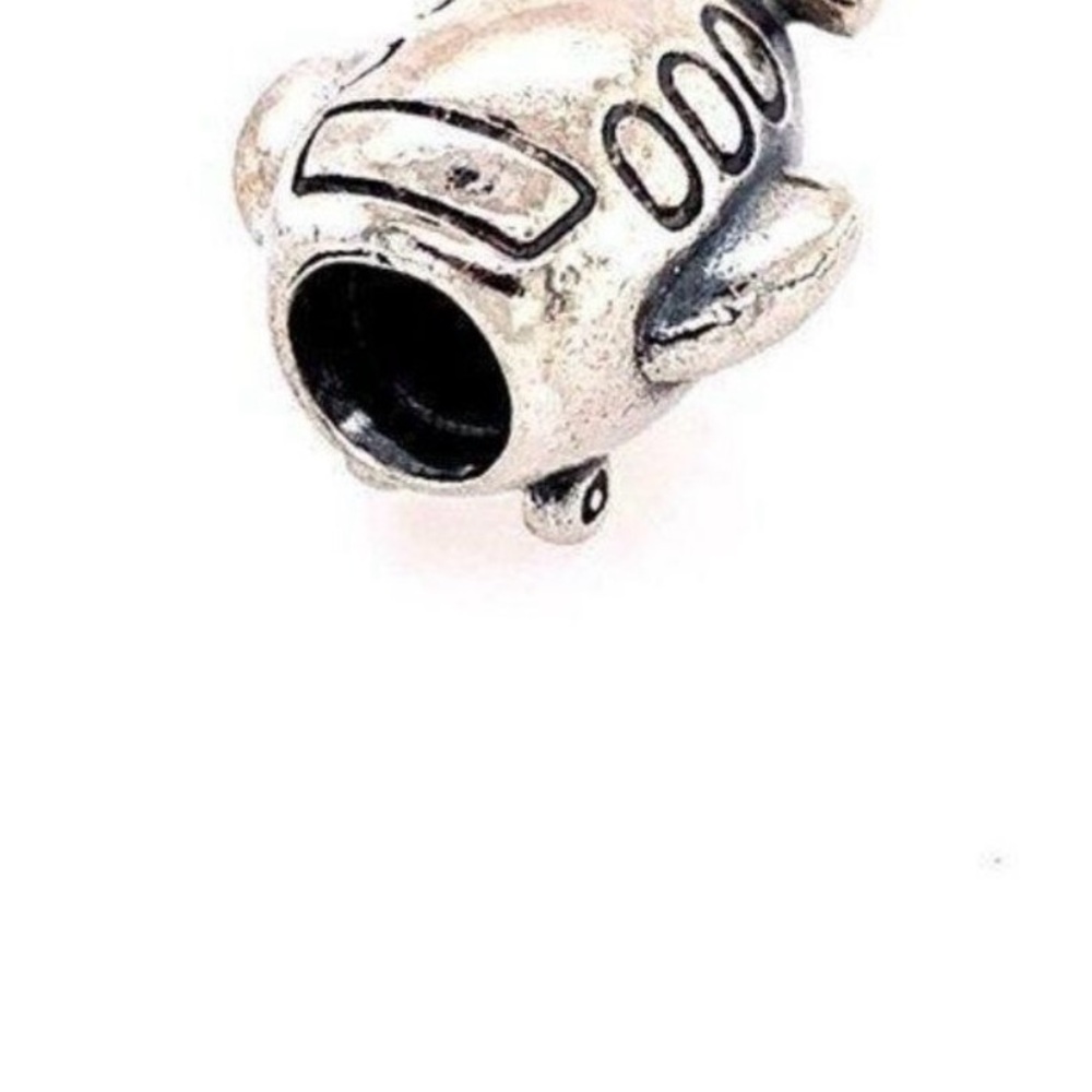 Retired Pandora Puff Airplane Charm